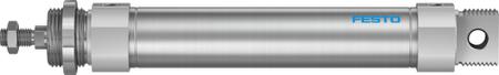 DSNU-40-160-P-A Festo Pneumatic Roundline Cylinder 40mm Bore, 160mm Stroke,  Series, Double Acting