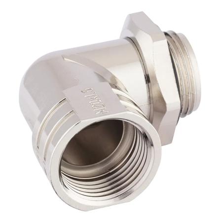 52107831 5210 Series Silver Zinc Alloy Cable Gland, M25 Thread, IP55