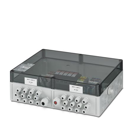 1356077 Phoenix Contact SOL-SC Series Polycarbonate Junction Box, IP65, 111 x 361 x 254mm
