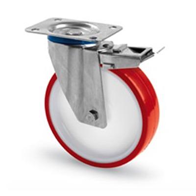 149-204 RS PRO Swivel Castor Wheel, 120kg Capacity, 100mm Wheel