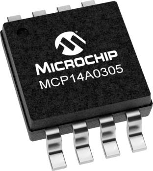 MCP14A0305T-E/MS Microchip  MOSFET Gate Driver 2, 3 A 8-Pin 18 V, MSOP