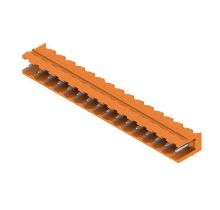 1147030000 Weidmuller, 5.08mm Pitch, OMNIMATE SL, 16 Way, Right Angle, Pluggable Terminal Block, Header, Through Hole, Solder