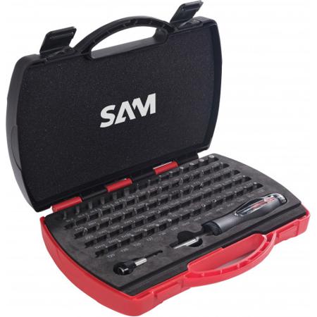 EMB-107 SAM Screwdriver Bit Set 72 Pieces