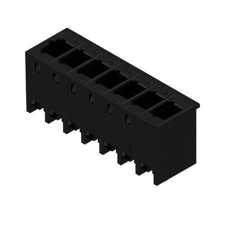 8000072450 Weidmüller  Series Straight Plug-In PCB Socket, 7-Contact, 1-Row, 5mm Pitch, Push In Termination