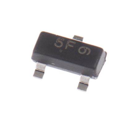 BC808-25LT1G onsemi  PNP Transistor, -500 mA, -25 V, 3-Pin SOT-23