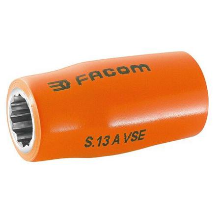 S-11AVSE Facom 11mm Socket With 1/2 in Drive , Length 52 mm