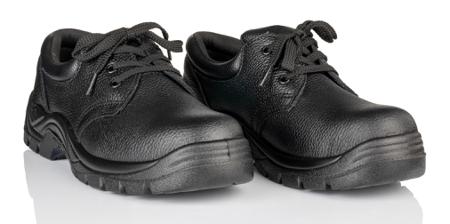 R102-10 RS PRO Unisex Black Steel Toe Capped Safety Shoes, UK 10, EU 44
