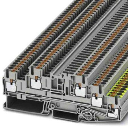 3210539 Phoenix Contact  Grey, 0.14 → 4mm², Push In Termination