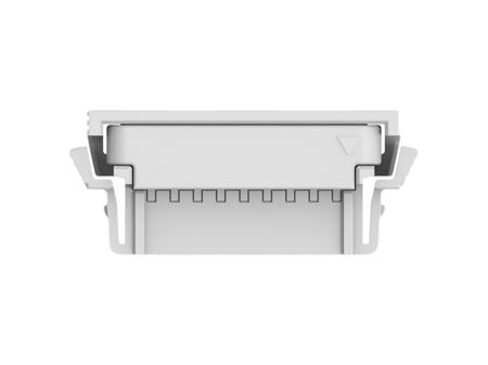 119977-E ERNI, 11997 Female Connector Housing, 2mm Pitch, 10 Way, 1 Row