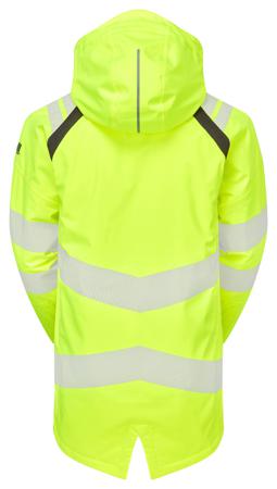 LFE968-16 PULSAR LFE968 Yellow Women Hi Vis Parka, 16