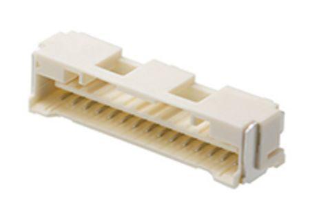 5025850470 Molex CLIK-Mate Series Right Angle Surface Mount PCB Socket, 4-Contact, 1-Row, 1.5mm Pitch, Press-In Termination