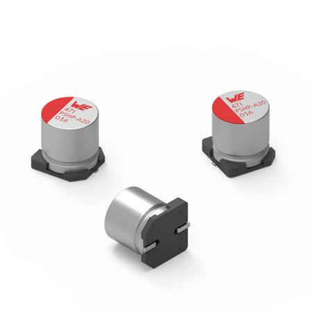 875115652007 Wurth Elektronik 100μF Surface Mount Polymer Capacitor, 35V dc