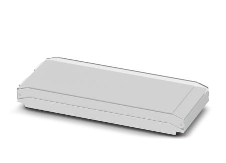 1076991 Phoenix Contact Upper Part Enclosure Type ICS50 Series , 50 x 122 x 14.35mm, Polyamide DIN Rail Enclosure