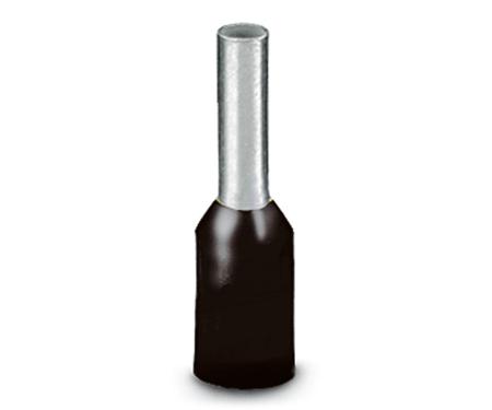 3200917 Phoenix Contact Ferrule, 14mm Pin Length, 1.7mm Pin Diameter, Black