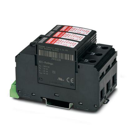 1199369 Phoenix Contact Surge Protector, 40kA, 385V ac, DIN Rail Mount