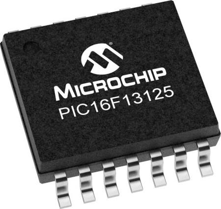 PIC16F13125-I-ST Microchip PIC16F, PIC16 Microcontroller, 14 KB Flash, 14-Pin TSSOP