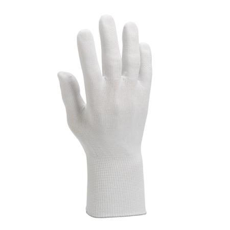 38720 Kimberly Clark G35 White Nylon General Purpose Gloves, Size 10, XL, Seamless Nylon Coating
