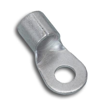 MB2,5-5 MECATRACTION, MB Uninsulated Ring Terminal, M5 Stud Size, Silver