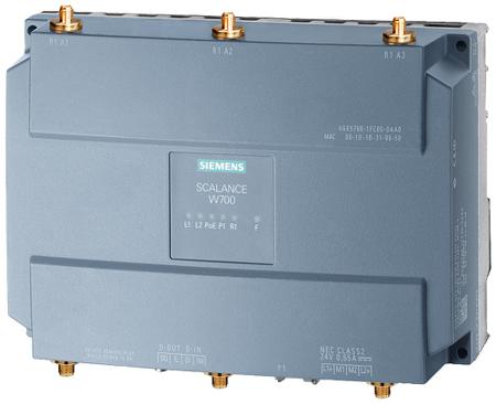 6GK57882FC000AC0 Siemens SCALANCE W788-2 2 x M12 Port Wireless Access Point, IEEE 802.11 a/b/g/n, 10/100Mbit/s