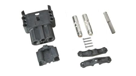 E80510-0009 Anderson Power Products, E80 Series Female 2 Way Battery Connector, Plug-In, 90A, 600 V