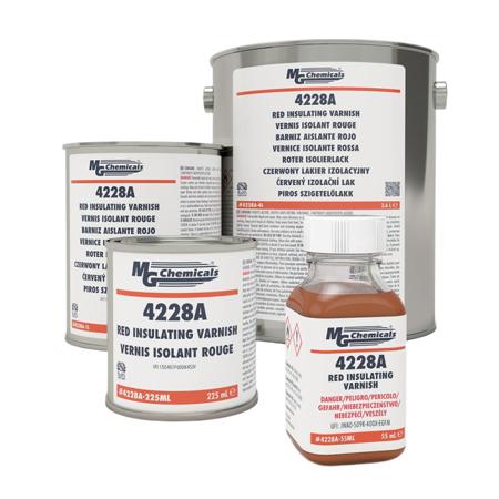 4228A-4L MG Chemicals White Acrylic Electronics Varnish & Lacquer for Corrosion Protection