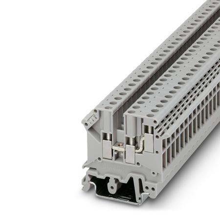 1923021 Phoenix Contact  UK 5-TWIN Series Grey, 4mm², 1-Level, Screw Termination