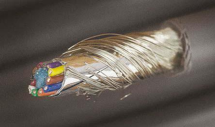86112CY SL005 Alpha Wire Xtra-Guard Flex Series Multicore Industrial Cable, 12 Cores, 0.14 mm², Screened, 26 AWG, 30m, Screened Shield