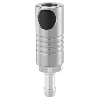 CSM-111813 PREVOST Stainless Steel Pneumatic Quick Connect Coupling, 13mm Hose Barb