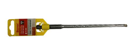 KBPS06C Starrett SDS Plus Series Carbide Tipped SDS Plus Drill Bit, 6mm Diameter, 210 mm Overall