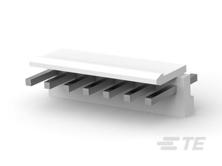 1-1123723-7 TE Connectivity Economy Power Series Vertical Board Mount PCB Header, 7 Contact(s), 3.96mm Pitch, 1 Row(s), Shrouded,
