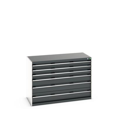 40022116-19V Bott 6 Cabinet, Steel, 900mm x 650mm x 1300mm, Grey