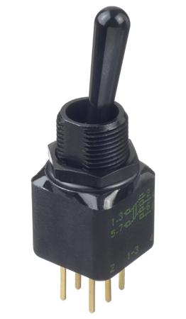 12246X778 APEM Toggle Switch, Panel Mount, On-On, DPST, Solder Lug Terminal, 28V dc