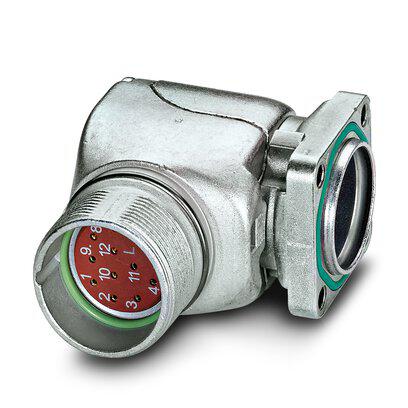 1607280 Phoenix Contact Circular Connector, 12 Contacts, Front Mount, M23 Connector, Socket, Female, IP67, RF Series