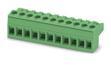1779929 Phoenix Contact, 5mm Pitch, MSTBT 2.5/11-ST, 11 Way, Pluggable Terminal Block, Plug, Screw Termination,