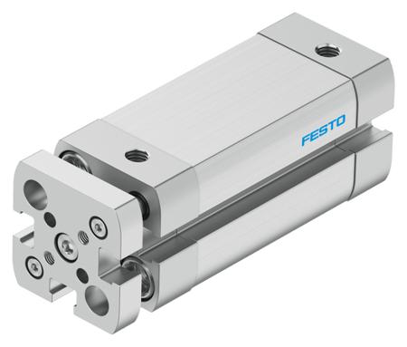 ADNGF-12-30-P-A Festo Pneumatic Compact Cylinder - 554210 12 mm Bore, 30 mm ADNGF Series, Double Acting Acting