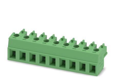 1836147 Phoenix Contact, 5.08mm Pitch, MC 1.5/ 9-ST-5.08, 9 Way, , Pluggable Terminal Block, Plug, Cable Mount, Screw