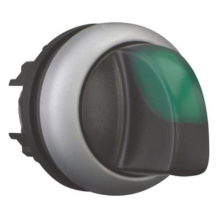 216847-M22-WRLK3-G Eaton M22 Selector Switch - 3 Position, Latching, 23mm cutout