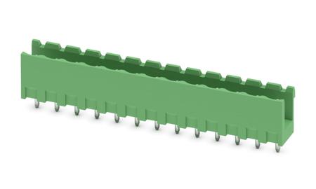 1758128 Phoenix Contact, 5.08mm Pitch, MSTBV 2.5/13-G-5.08, 13 Way, Pluggable Terminal Block, Header, Solder Termination,