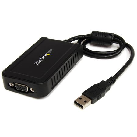 USB2VGAE3 StarTech.com USB A to VGA Adapter, USB 2.0, 1 Supported Display(s) - 1920 x 1200