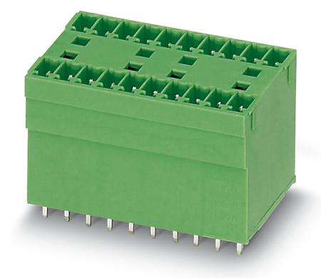 1847767 Phoenix Contact, 3.81mm Pitch, MCDV 1.5/ 6-G1-3.81, 6 Way, Pluggable Terminal Block, Header, Solder Termination,