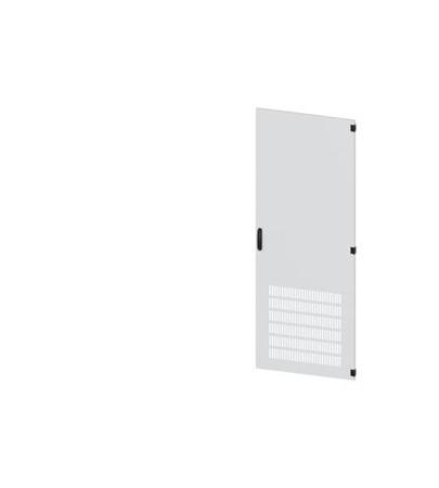 8MF1280-2UT14-1BA2 Siemens 8MF12 Series Steel RAL 7035 Ventilated Door, 2200mm H, 800mm W for Use with SIVACON 8MF1