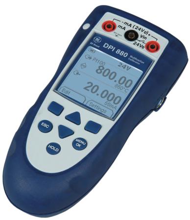 I880 Druck DPI 880 Multi Function Calibrator, 20mA, 30V - UKAS Calibration