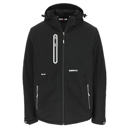 23MJC2101BK-XXL Herock TARIS Black, Breathable, Waterproof, Windproof Jacket, XXL