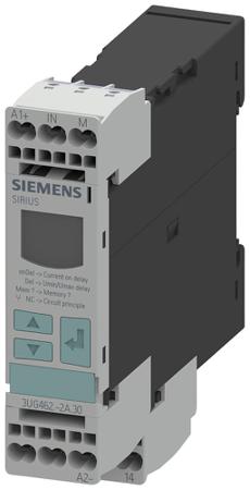 3UG4622-2AW30 Siemens Current Monitoring Relay, 1 Phase, SPDT, DIN Rail