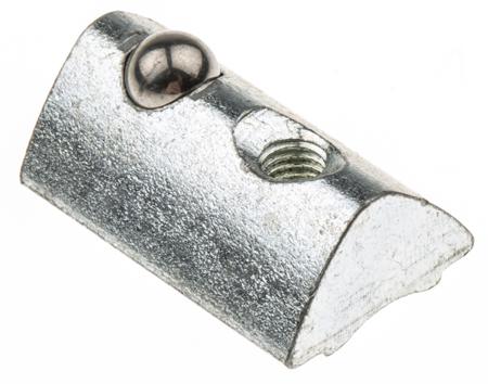 180-9114 RS PRO Fixing & Connection Element Connecting Component, Groove Size 6mm