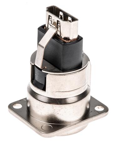 EHHDMI2PKG Switchcraft A/V Connector Adapter, Female HDMI to Male HDMI