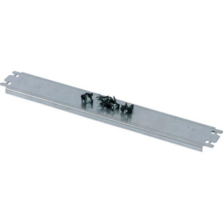 193449 ML-4-CI 1934 Series Galvanised Steel Mounting Rail, 55mm H, 375mm W, 10mm L for Use with Basic Enclosure, Horizontal Ci43 Ci44
