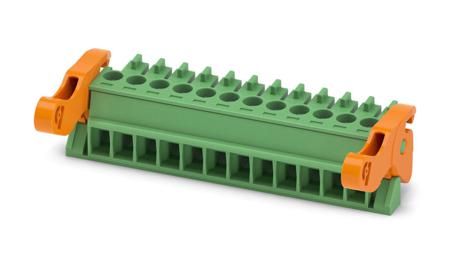 1816959 Phoenix Contact, 3.5mm Pitch, MC 1.5/12-ST-3.5-LR, 12 Way, , Pluggable Terminal Block, Plug, Cable Mount, Screw