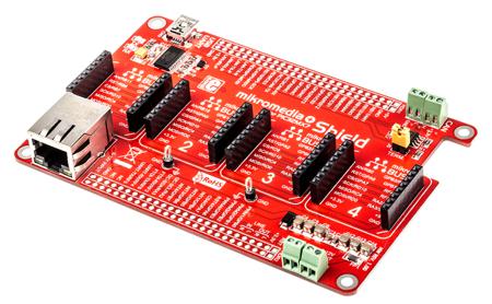 MIKROE-1437 MikroElektronika mikromedia Plus MCU Shield