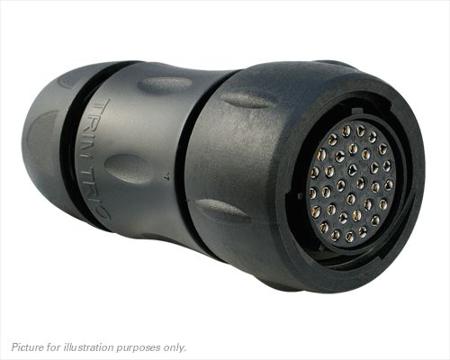UTS6JC1832S Souriau Sunbank by Eaton Circular Connector, 32 Contacts, Cable, Standard Connector, Plug, Female, IP68, IP69K, UTS
